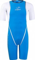 Sailfish Swimskin Rebel Sleeve Pro 1 Aero Suit Blue White