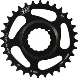 NSB Single Chainring Variable Tooth RACE FACE CINCH Nero