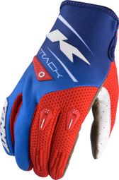 Kenny Track Long Gloves Navy/Red