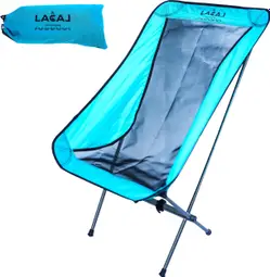 Refurbished Product - Lacal Big chair light Blue Grey folding chair