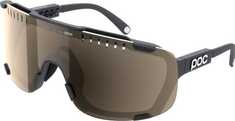 Occhiali Poc Devour Mid Uranium Black/Clarity Trail Partly Sunny Silver Cat. 2