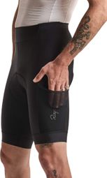 Pantaloncini da ciclismo corti senza spalline Rapha Core Cargo Nero/Bianco Uomo