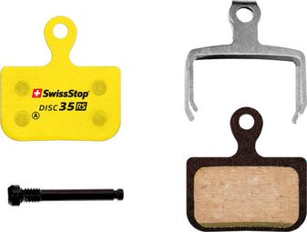 Pastillas de freno orgánicas SwissStop Disc 35 RS para frenos Sram / Avid