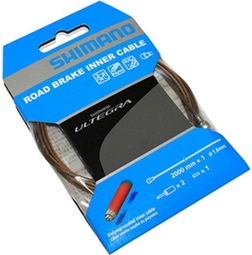 CABLE DE FREIN SHIMANO ROUTE POLYMERE 1 2mm 2 10M ULTEGRA 6800-DURA ACE 9000 (VENDU A L'UNITE)