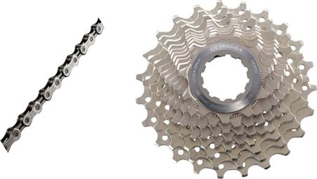 Kit Chaine SHIMANO ULTEGRA 6701 + Cassette ULTEGRA CS-6700 10V 11-28 
