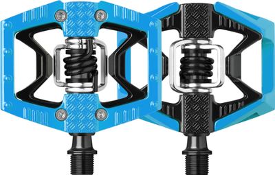 Paire de Pédales CRANKBROTHERS Double Shot 2 Bleu/Noir