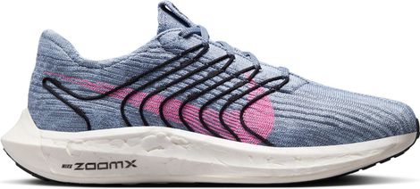 Chaussures de Running Nike Pegasus Turbo Flyknit Next Nature Bleu Rose