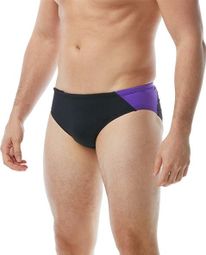 TYR Men's Hexa Splice Racer Swimsuit Black/Purple