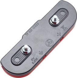 Trelock LS 615 Duo Flat Signal feu arrière noir 50mm
