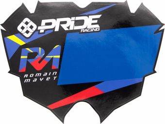 Plaque Pride Racing Mayet Replica Pro Bleu