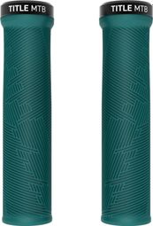 Title Form Lock-On Regular Turquoise Handlebars
