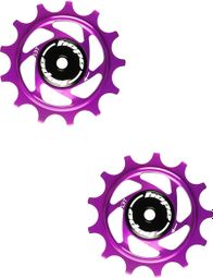 Hope 13 Teeth Shimano 12V Violet Shimano shifters