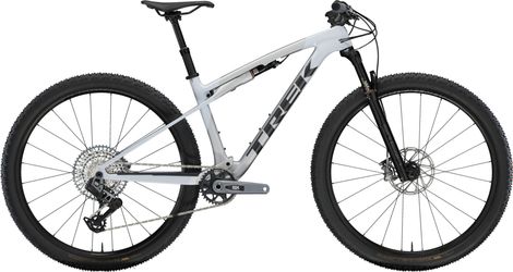 VTT Tout-Suspendu Trek Supercaliber 9.7 Sram GX Eagle AXS 12V 29'' Gris Perle Gén 2 M / 165-175 cm