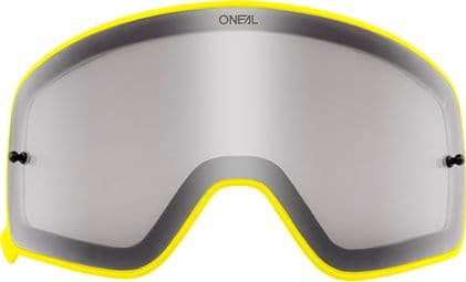 O'Neal B-50 Goggle Lens Yellow Frame Grey Lens