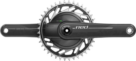 Pédalier Sram Red XPLR AXS E1 DUB 42 Dents 12/13V avec Capteur de Puissance Noir