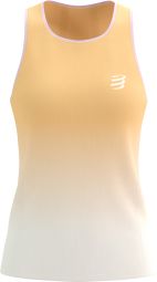Débardeur Compressport Performance Orange Femme