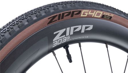 Zipp G40 XPLR 700 mm Gravel Tire Tubeless Ready Foldable Tan Sidewall