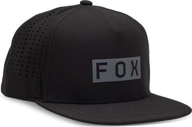 Fox Snapback Wordmark Tech Cap Black OS