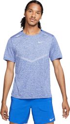 Nike Rise 365 Blue Homme short sleeve jersey