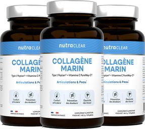 Collagène Marin Peptan® - Cure 3 Mois - Nutraclear -  Pack Santé Mp
