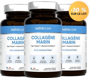 Collagène Marin Peptan® - Cure 3 Mois - Nutraclear - Collagène