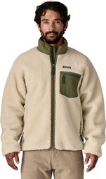 Patagonia Classic Retro-X Fleece Grün/Beige Mann