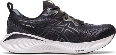 Asics Gel Cumulus 25 Black White Women's Running Shoes