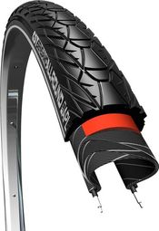 CST Pneu extérieur Classic allround 28 x 1 1/2 Noir avec bandes réfléchissantes