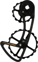 CiclismoCeramic Cage 14/19 Deragliatore Gabbia per Shimano Ultegra R8000 / 8050 - Dura Ace R9100 / 9150 Nero