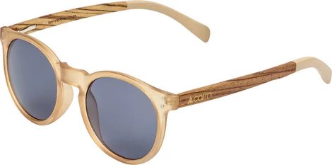 Lunettes Cairn Hype Mat Transparent Biscuit Wood