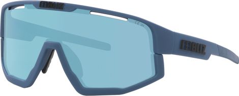 Bliz Fusion Glasses Small Matte Blue - Mirror Ice Blue