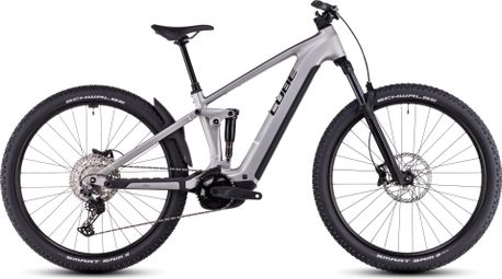 VTT Électrique Tout-Suspendu Cube Stereo Hybrid One22 Race 800 Shimano Deore 12V 800 Wh 29'' Argent 2025