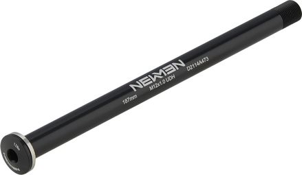 Axe Traversant Arrière Newmen UDH Super Boost 12x157 mm (187 mm) | M12x1.0 | Tête Plate