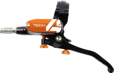 Levier Gauche Hope Tech 4 Noir et Orange