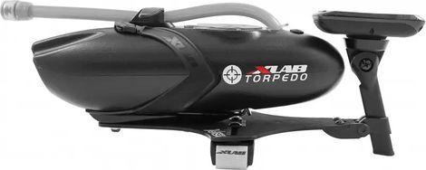Porte-Bidon et Support Déporté pour Prolongateurs XLAB Torpedo Versa 200 Noir