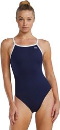 Tyr Hexa Diamondfit Swimsuit Blu/Bianco Donna