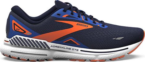 Brooks Adrenaline GTS 23 Blauw Oranje Hardloopschoenen