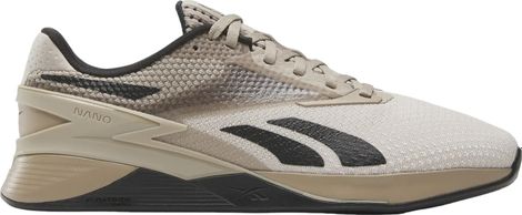 Chaussures de Cross TrainingUnisexe Reebok Nano X3 Beige Noir