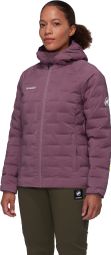 Doudoune Femme Mammut Sender In Hooded Violet