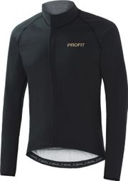 Chaqueta impermeable Spiuk Profit Cold & Rain Light negra