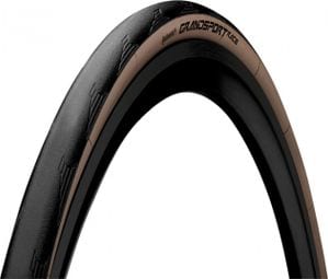 Pneu Continental grand sport race 700x28c pleg.noir/marron