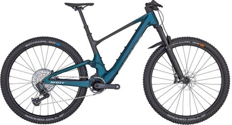 Scott Lumen eRide 900 Sram 12V 360Wh TQ 50Nm 29'' Mountain Bike elettrica a sospensione integrale Blu/Nero