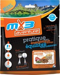 MX3 Gefriergetrocknetes Essen mit Rindfleisch Bourguignon und Nudeln 140 g