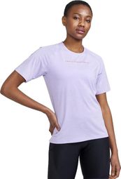 Craft ADV Gravel Lavendel Kurzarm Fahrradtrikot Damen