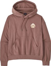 Patagonia Great Waves Daily Hoody Sweatshirt, Brown, Women's