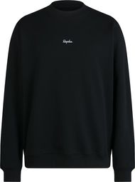 Felpa Rapha Heavyweight in cotone nero da uomo