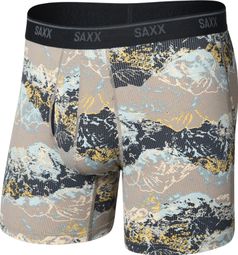 Saxx Quest Quick-Dry Mesh boxershort, beige/meerkleurig, heren