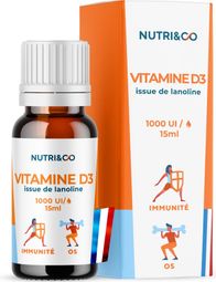 Vitamine D3 - Issue de Lanoline - 15ml