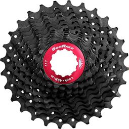 SunRace CSRX11 11 Speed MTB Cassette Zwart