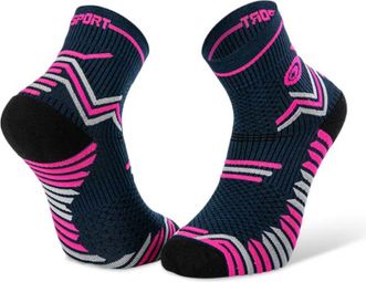 Paio di calzini BV Sport Trail Ultra blu rosa